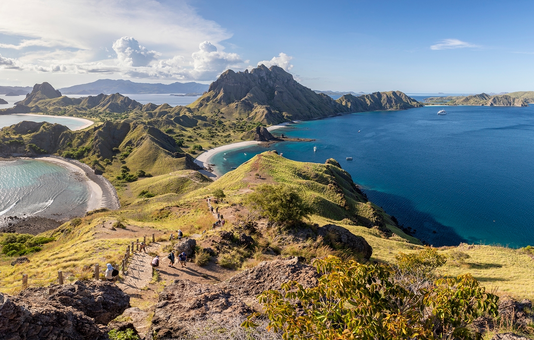 Padar Island, Indonesia.